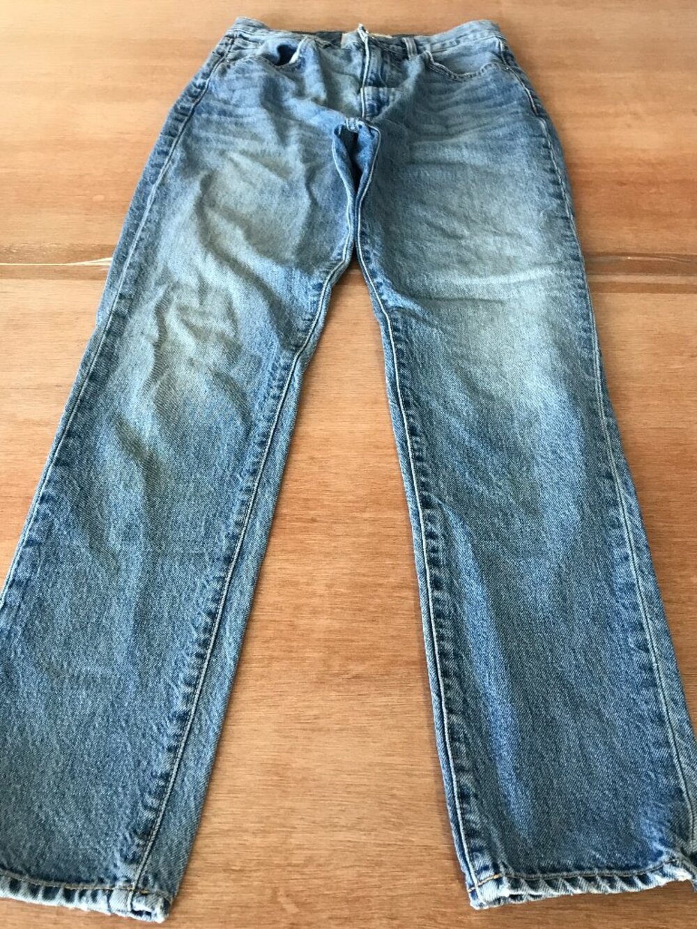 Slvrlake Beatnik Slim Jeans Women 26 Blue High Rise Medium Wash Sculpting 20022